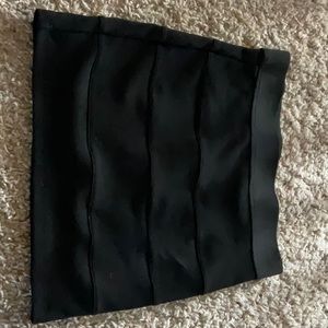 Black pencil skirt
